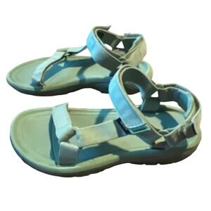 Teva Hurricane XLT2 Sandals 7 Sage Green Mint Hiking Sport 1019235